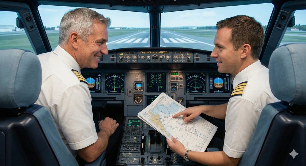 Kapitän mit Copilot Ragazzo