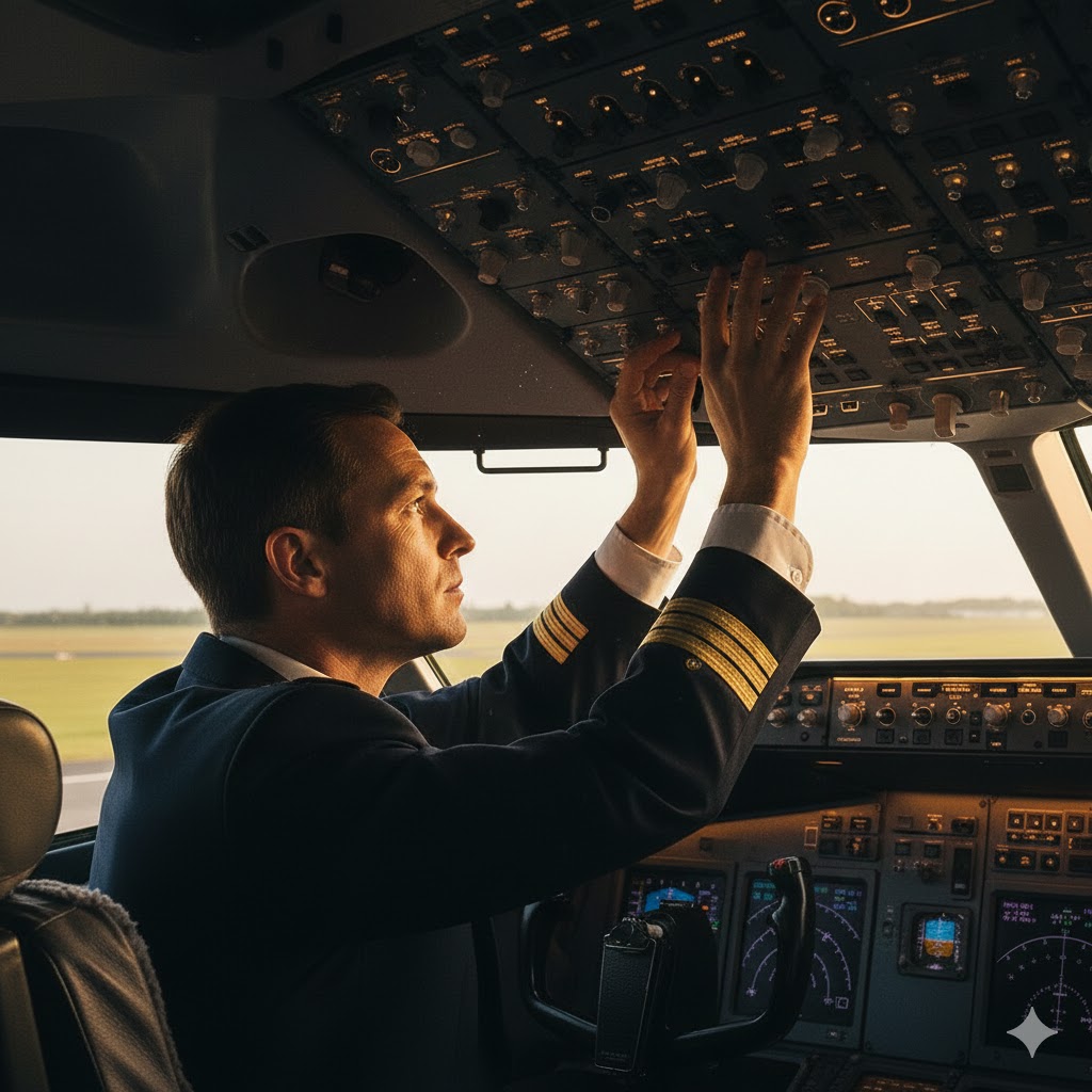 Käpitan drückt Schalter Ragazzo