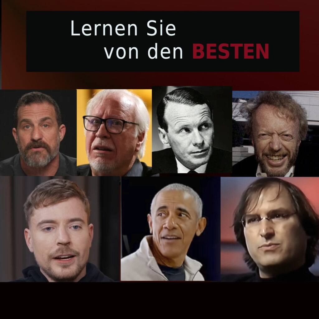 Ragazzo Lernen SIe von den Besten